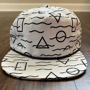 CRSHR adjustable, flat brim hat